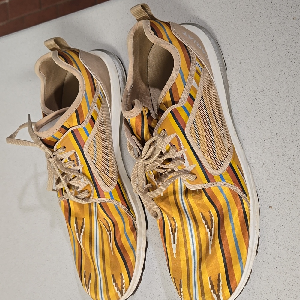 Ariat Fuse Navajo Mustard Sneakers - Picture 4 of 8